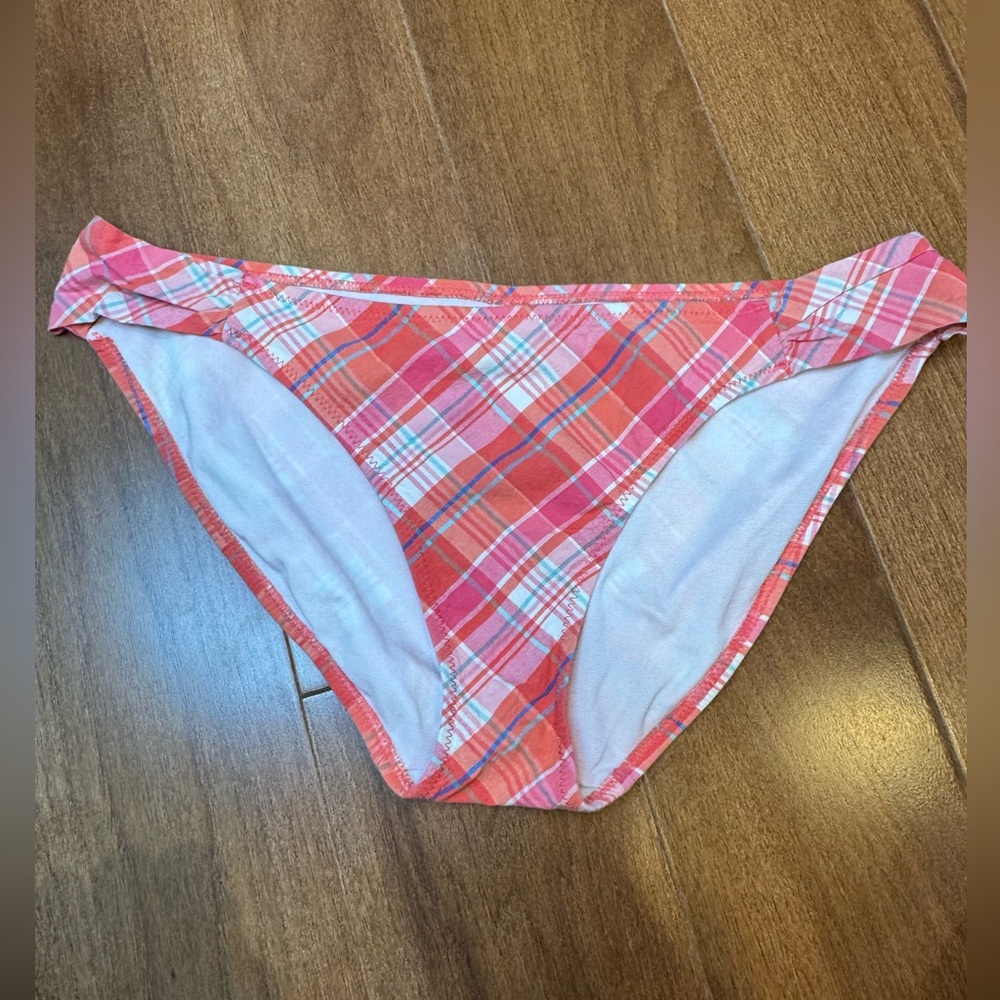 AE Plaid Bikini Bottom Only